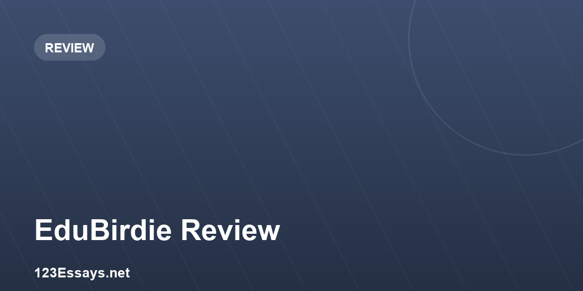 EduBirdie review